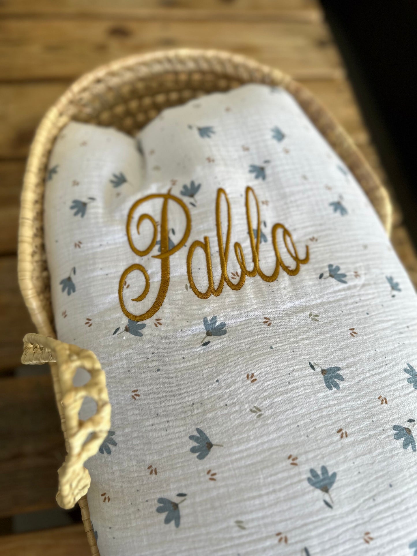 Couverture de naissance personnalisée – Collection Malo