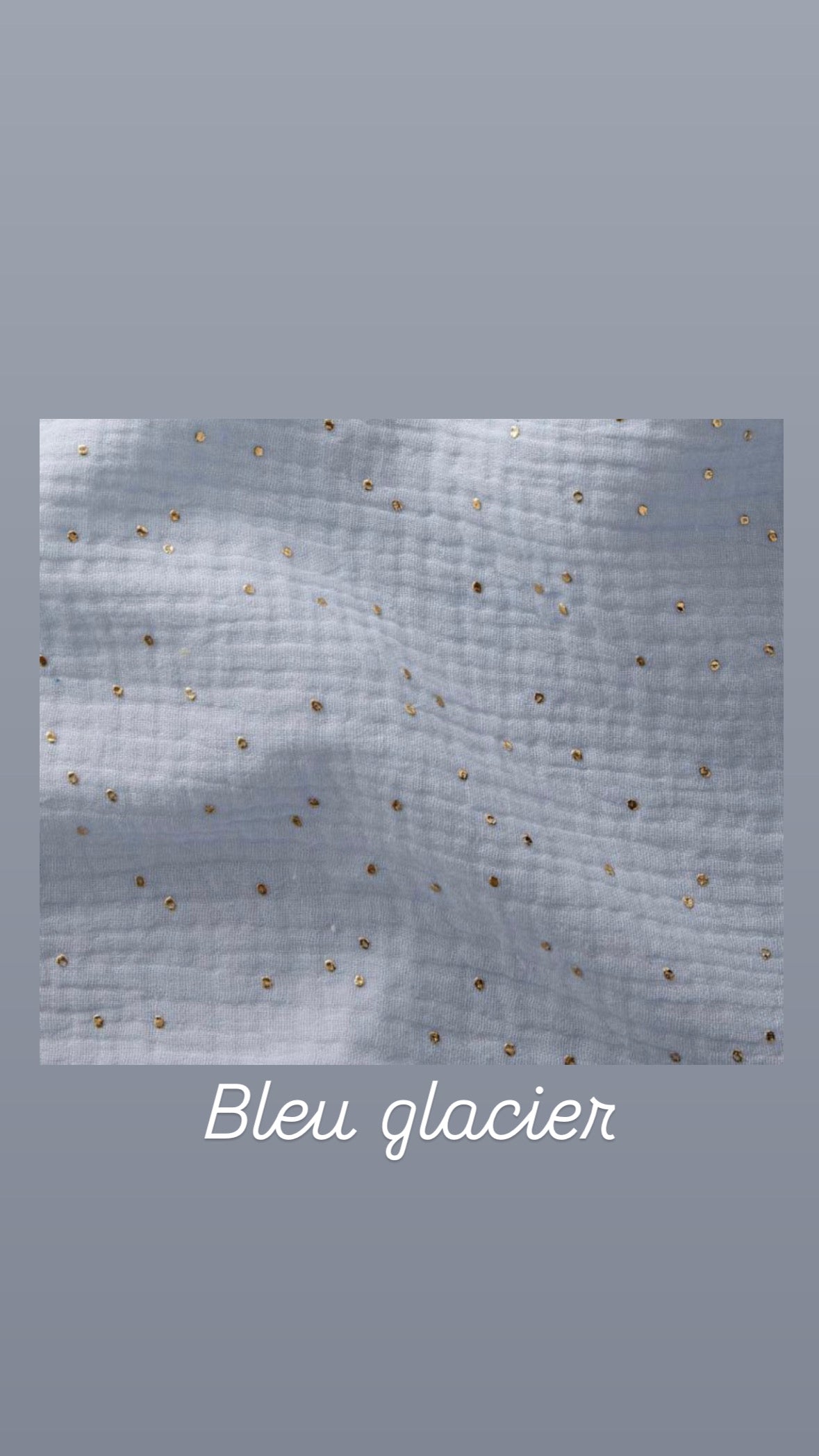 Maxi lange bébé personnalisé en double gaze de coton – 100x100 cm