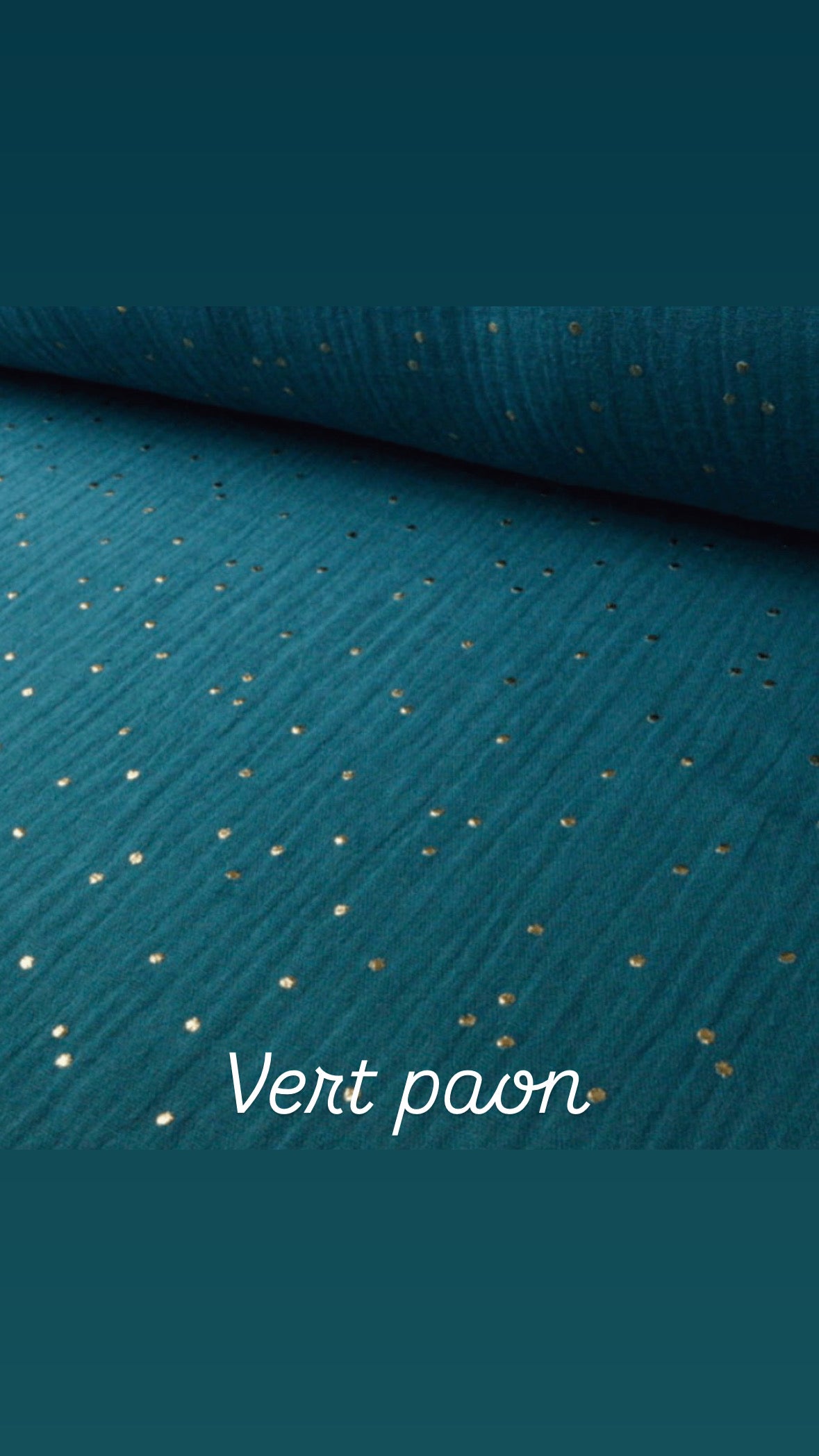 Maxi lange bébé personnalisé en double gaze de coton – 100x100 cm