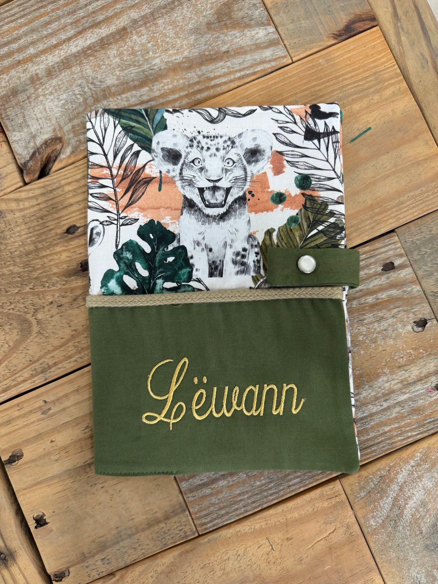 Protège carnet de santé - Collection Savane