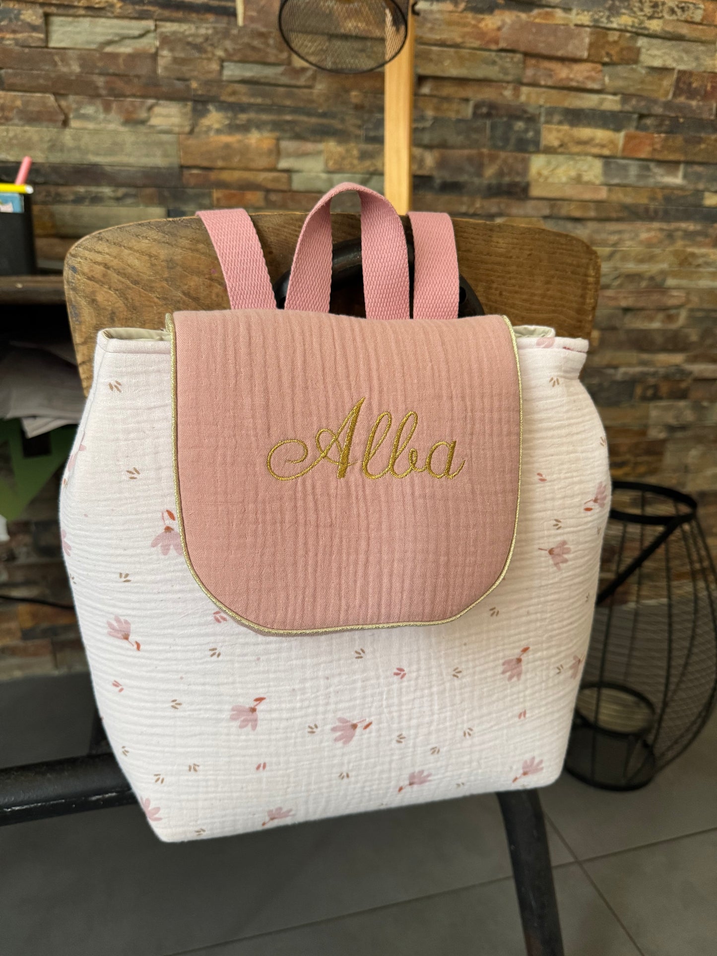 Sac à dos personnalisé maternelle - Collection Gabrielle
