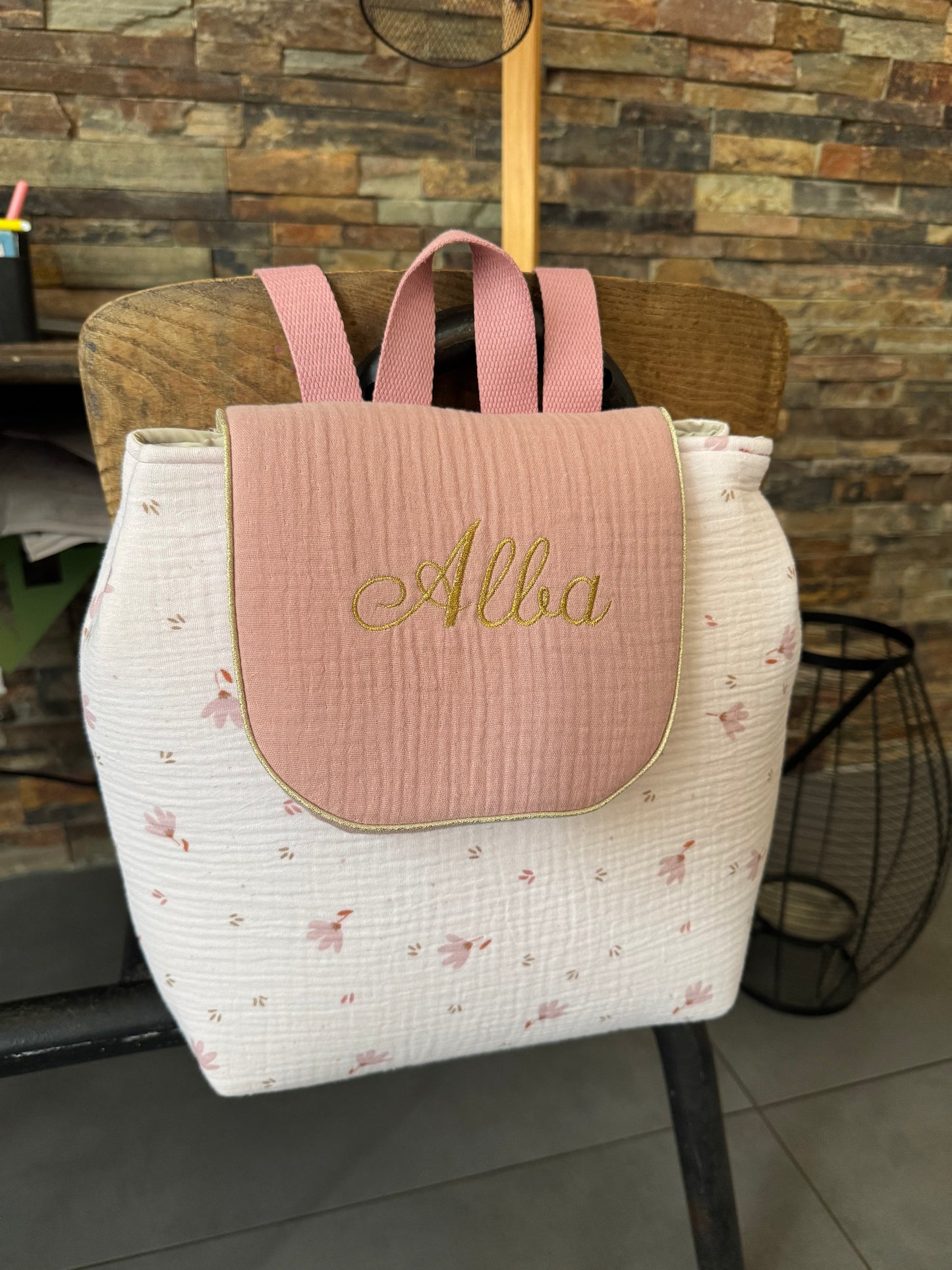 Sac à dos personnalisé maternelle - Collection Gabrielle