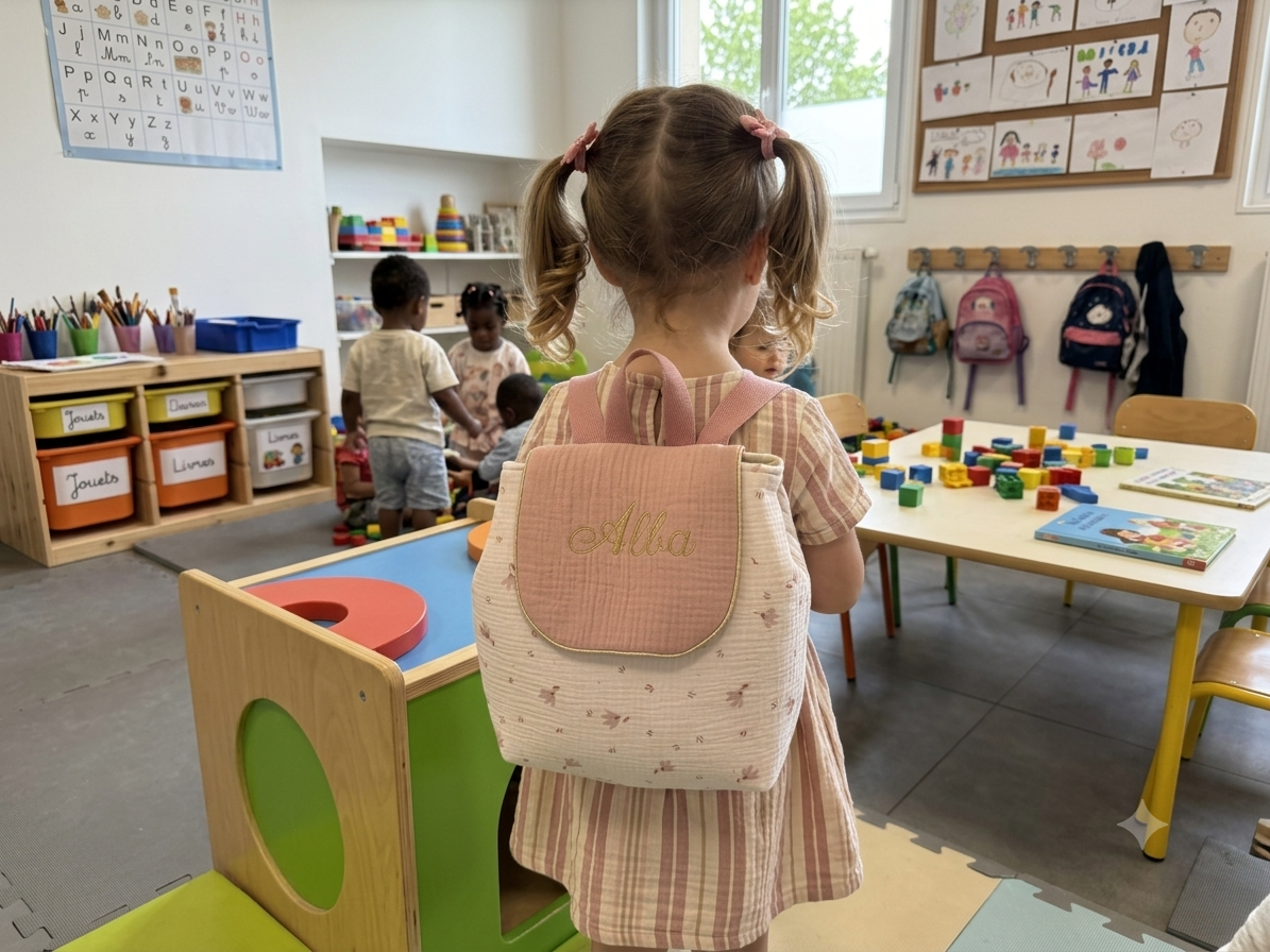 Sac à dos personnalisé maternelle - Collection Gabrielle