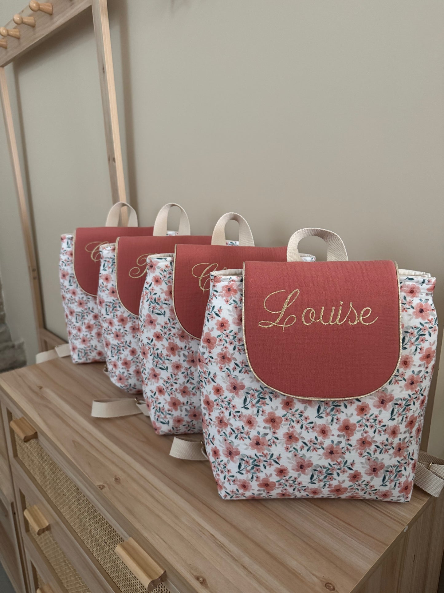 Sac à dos  personnalisé maternelle Collection Giulia