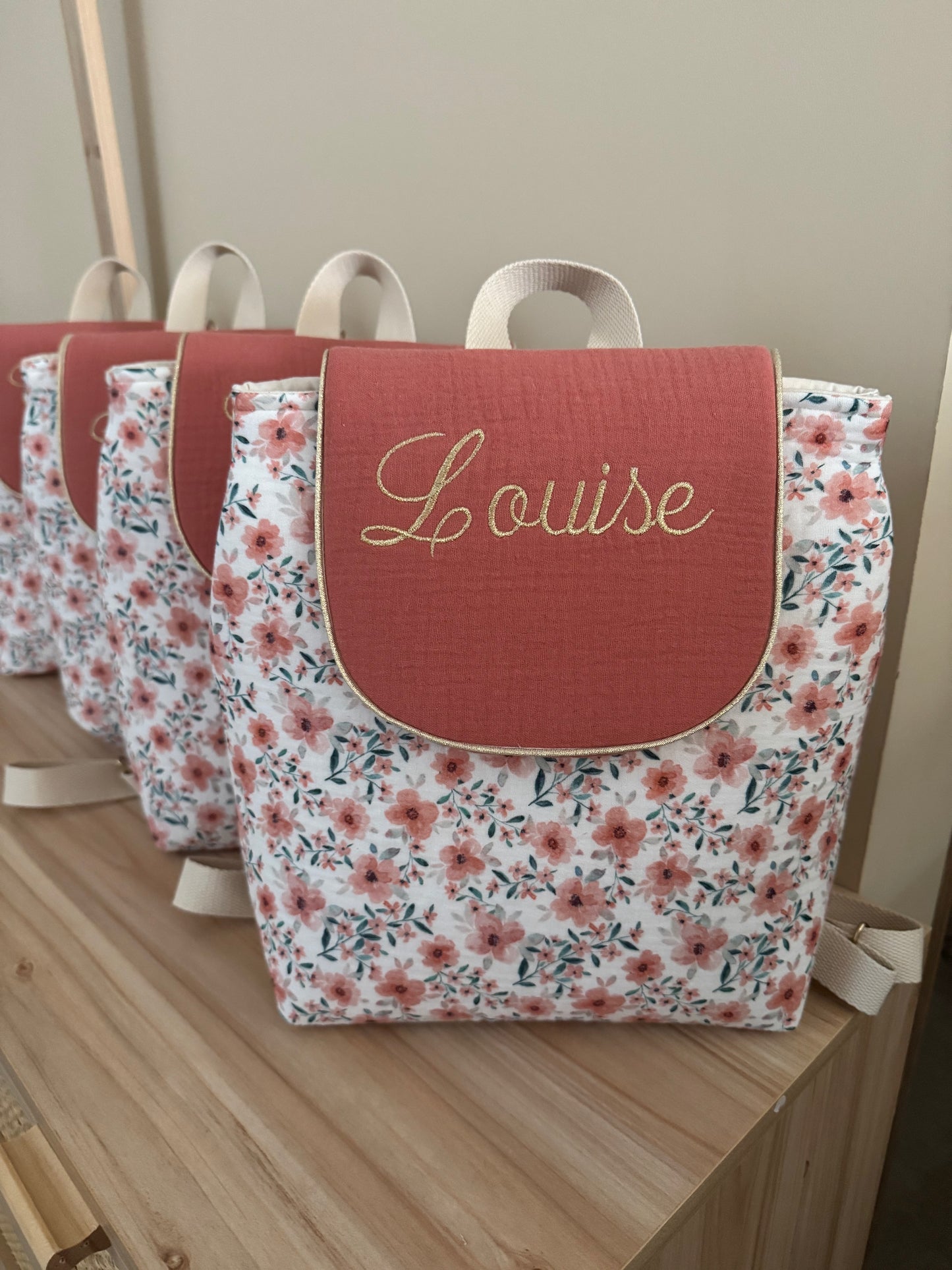 Sac à dos  personnalisé maternelle Collection Giulia