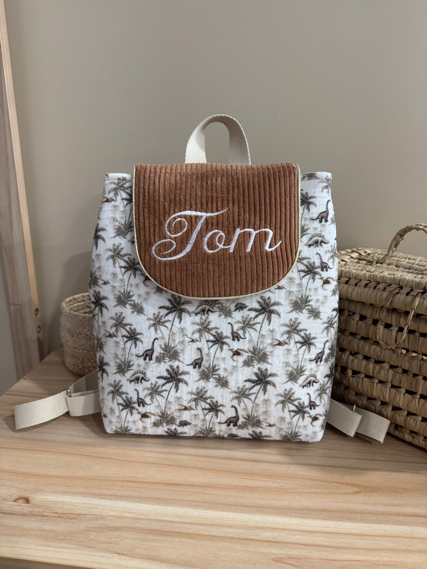 Sac à dos  personnalisé maternelle Collection Eliott