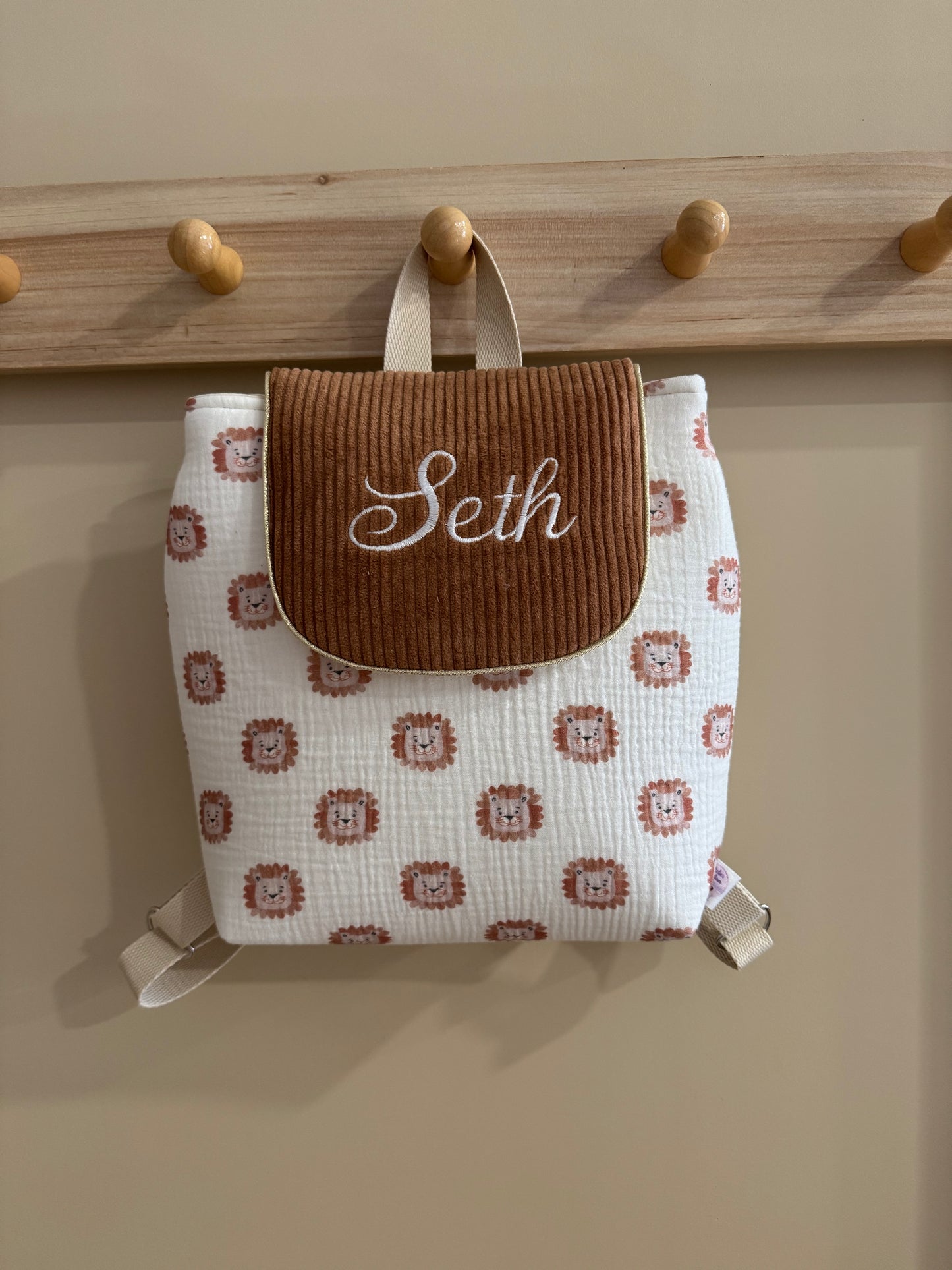 Sac à dos personnalisé maternelle Collection Lazare