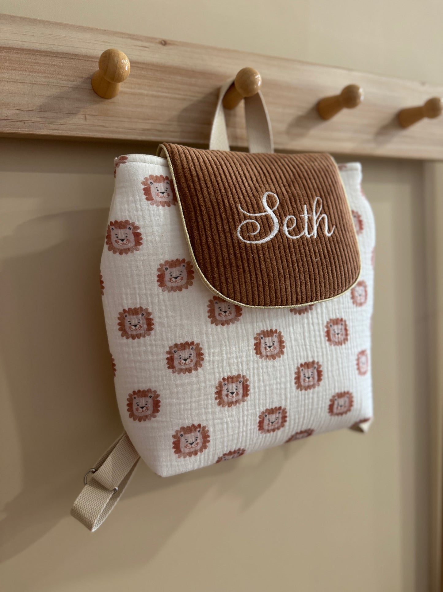 Sac à dos personnalisé maternelle Collection Lazare