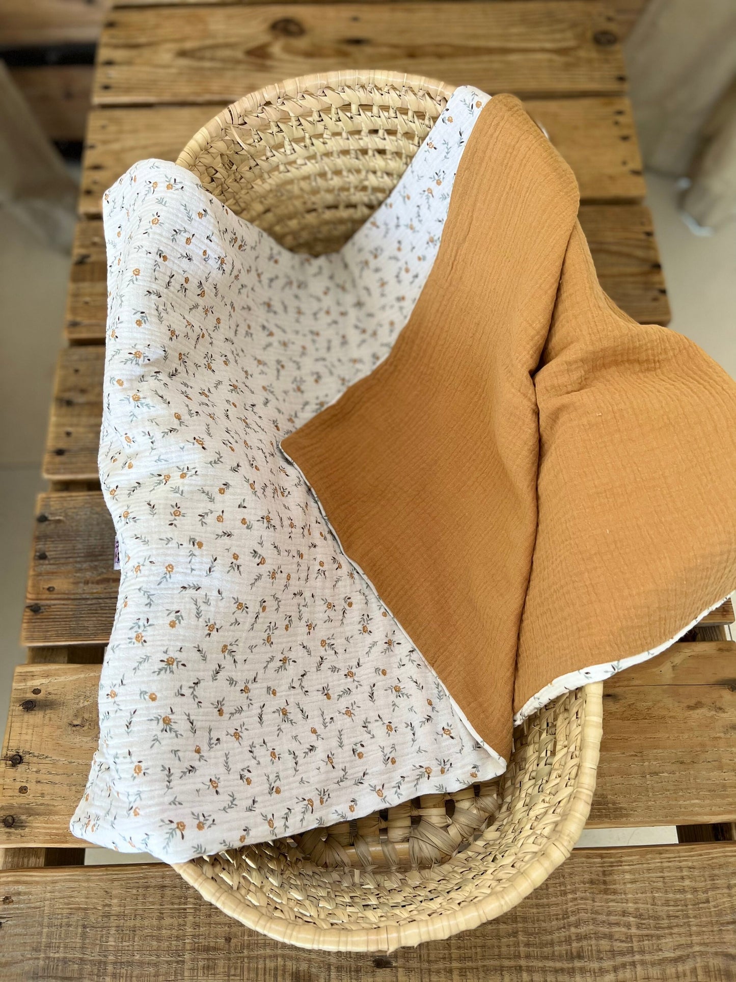 Couverture de naissance personnalisée – Collection Marceau