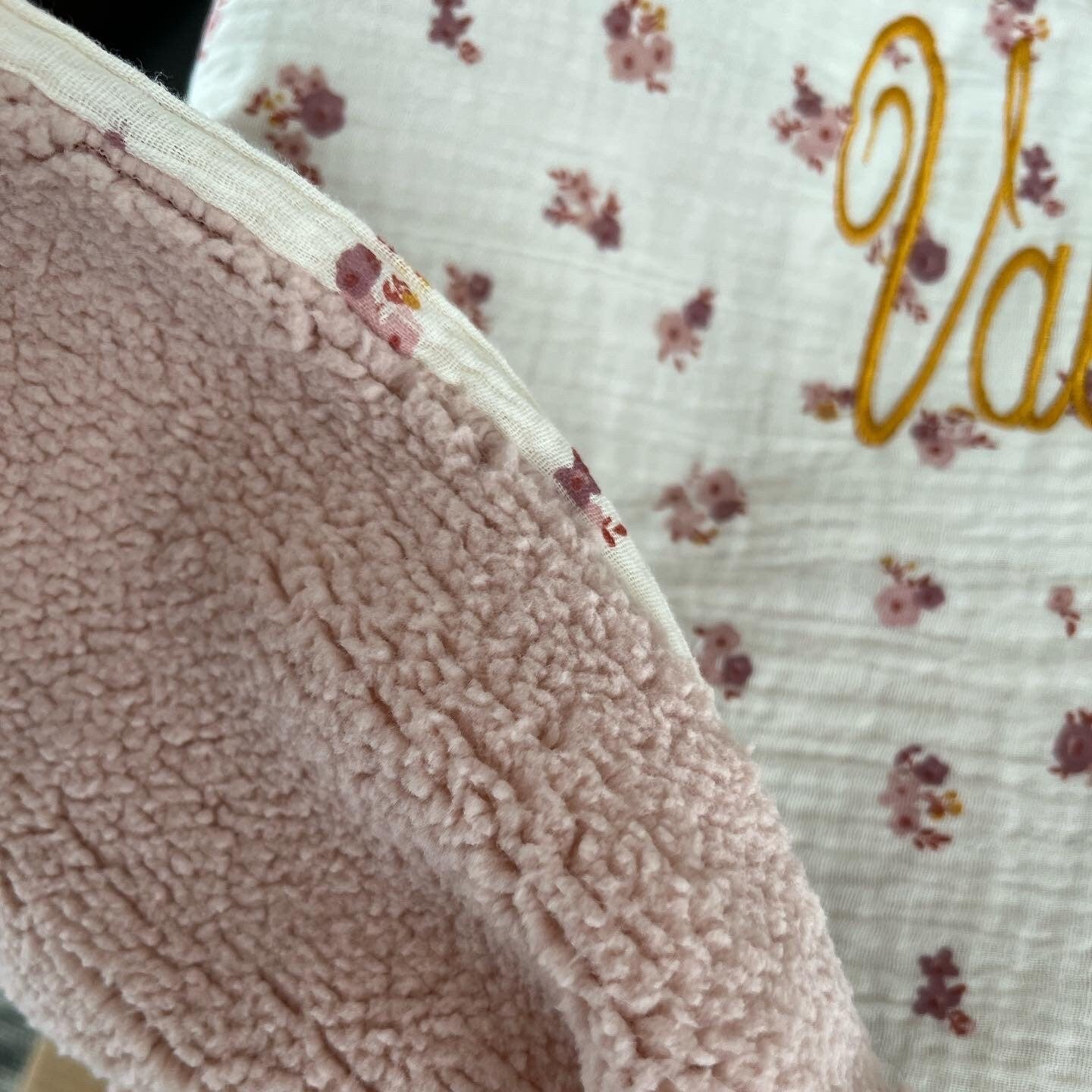 Couverture de naissance personnalisée – Collection Joséphine