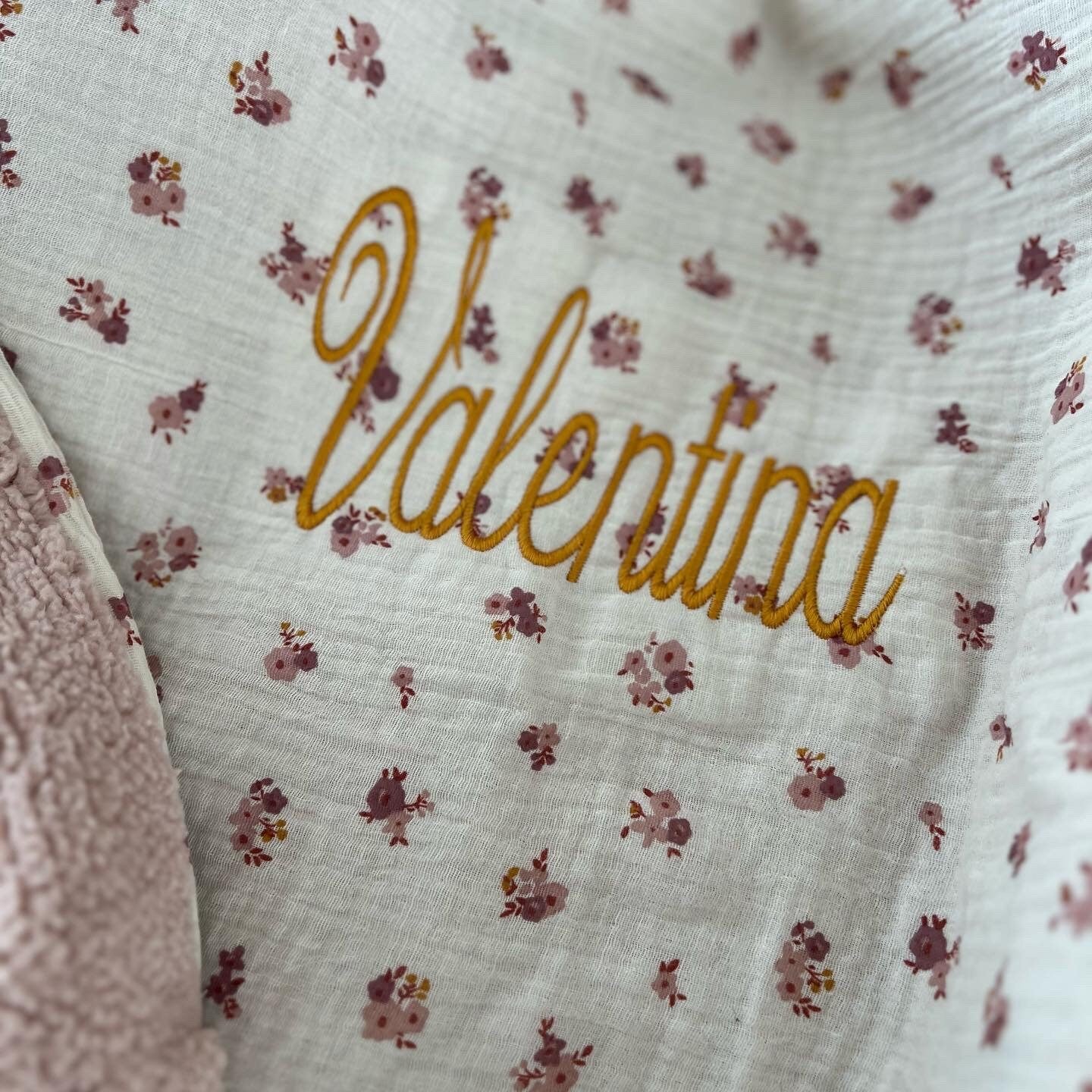 Couverture de naissance personnalisée – Collection Joséphine