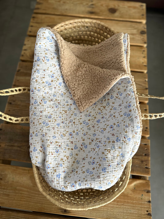 Couverture de naissance personnalisée – Collection Garance