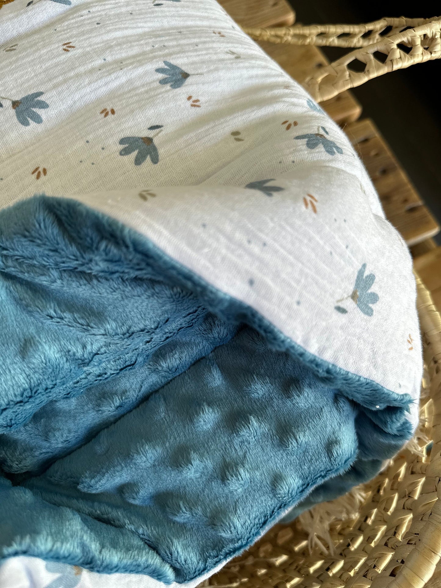 Couverture de naissance personnalisée – Collection Malo