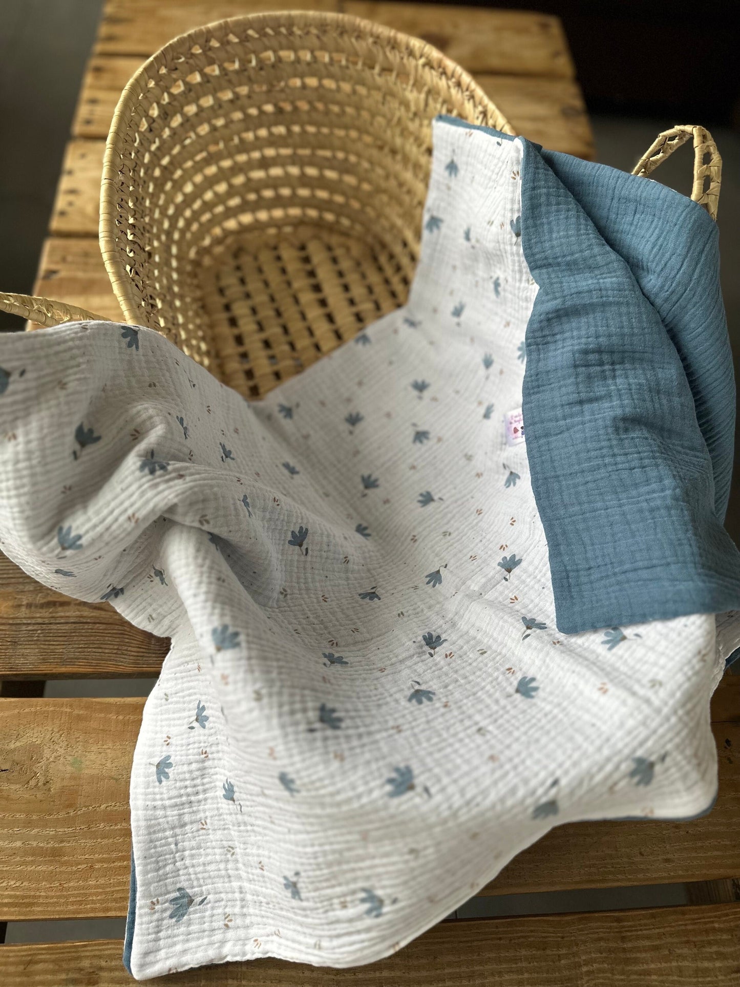 Couverture de naissance personnalisée – Collection Malo