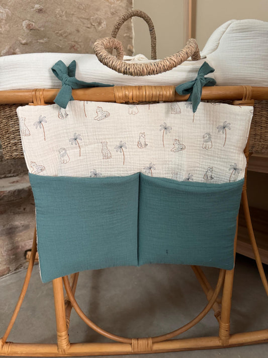 Organisateur de lit bébé – Collection Oscar