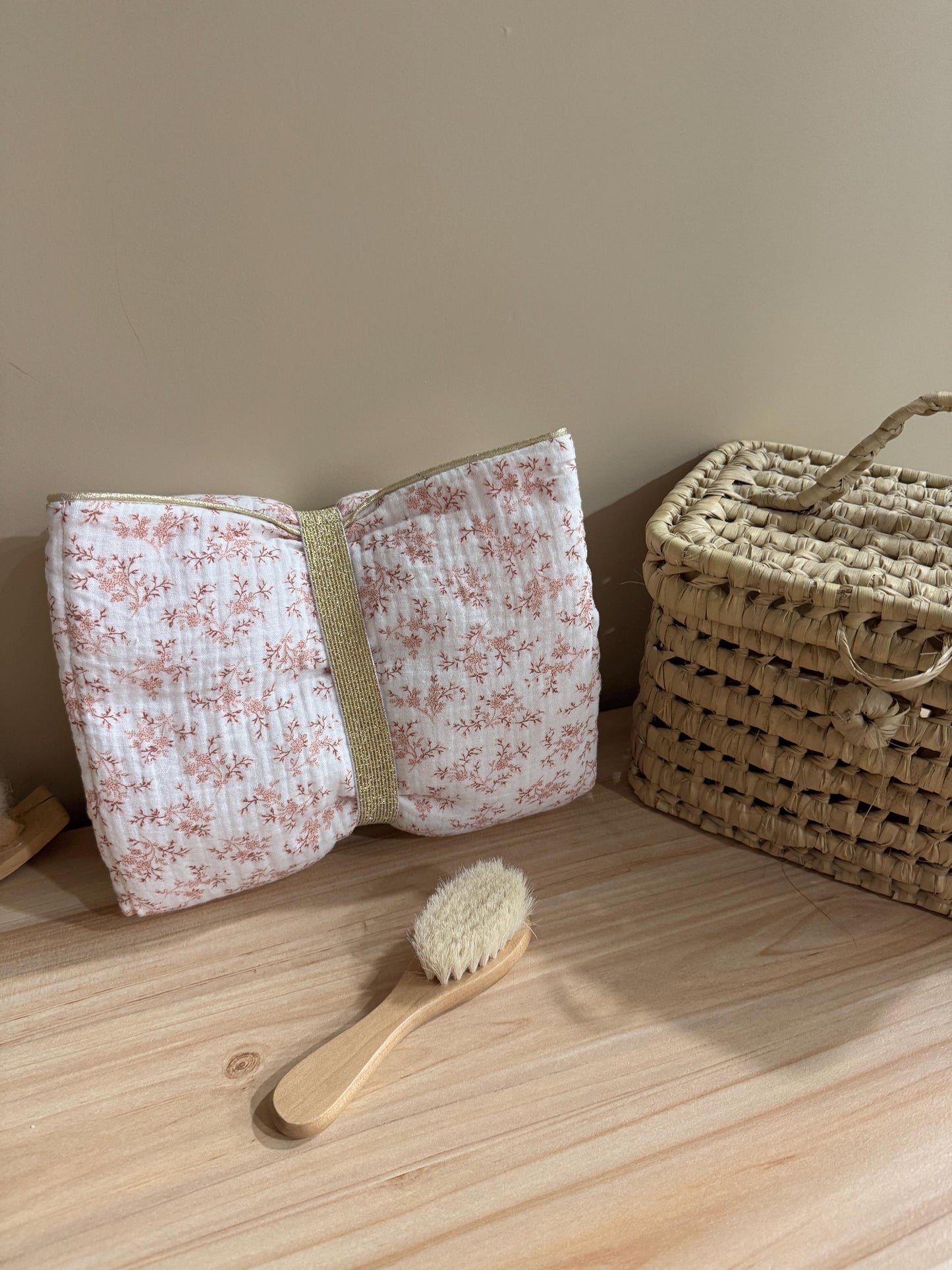 Le matelas de change nomade - Collection Agathe