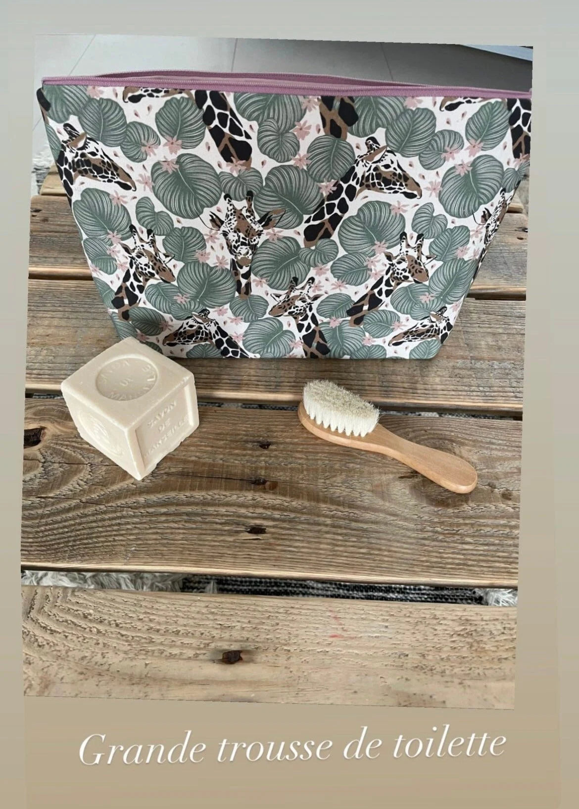Trousse de toilette bébé – Collection Savanah