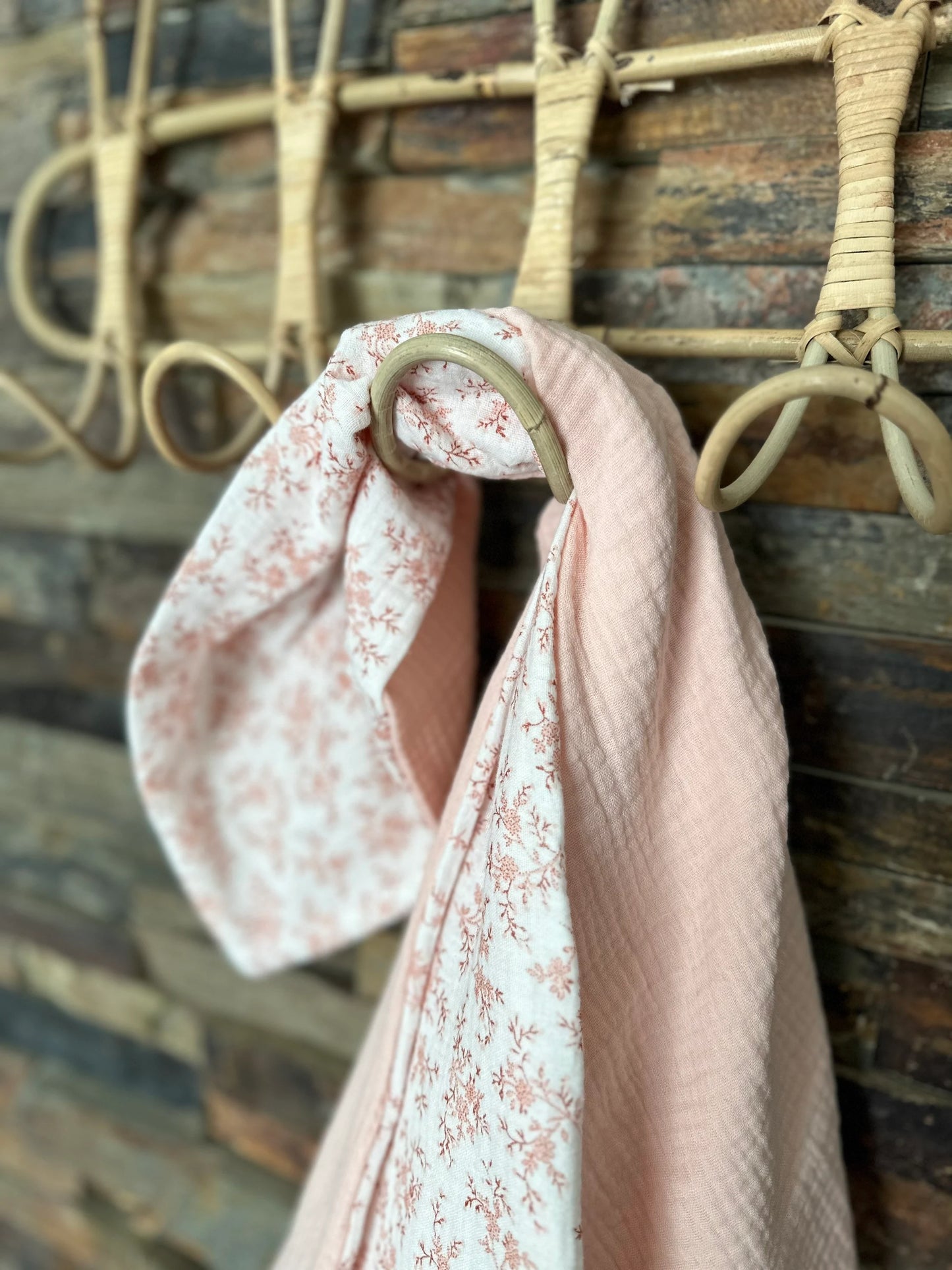 Couverture de naissance personnalisée – Collection Agathe