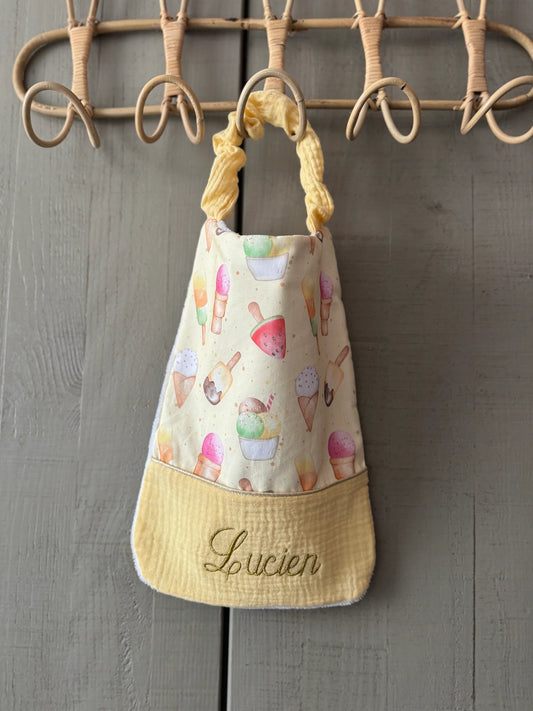 Serviette de cantine personnalisée – Collection Marchand de glaces