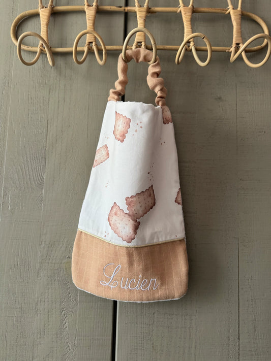 Serviette de cantine personnalisée – Collection Petit beurre