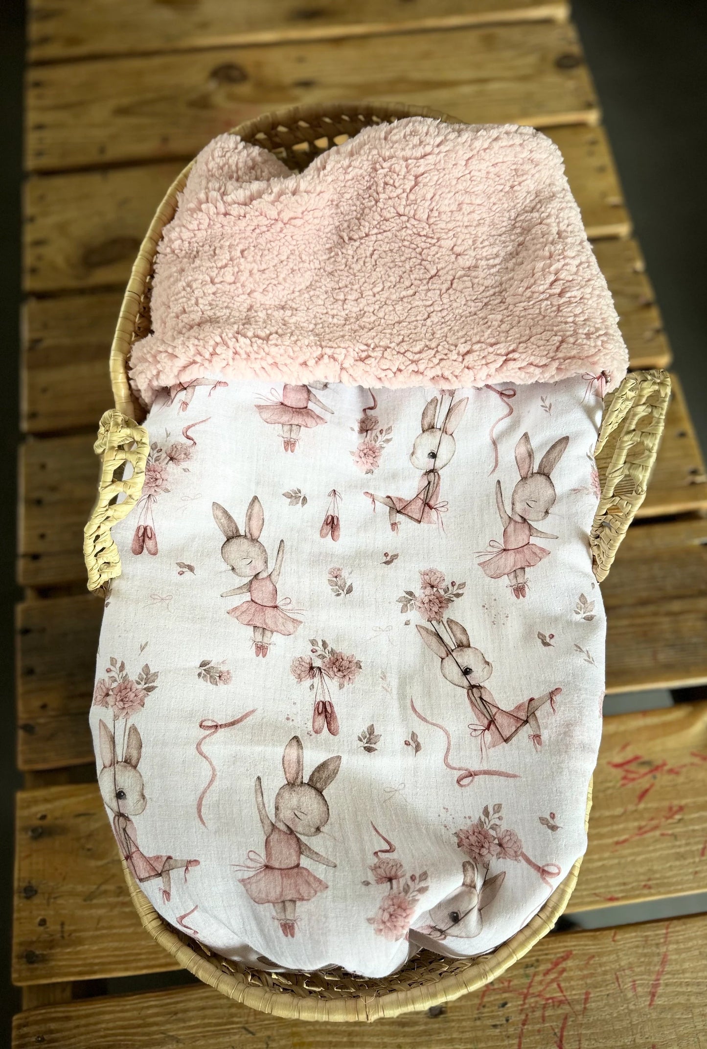 Couverture de naissance personnalisée – Collection Ésmée