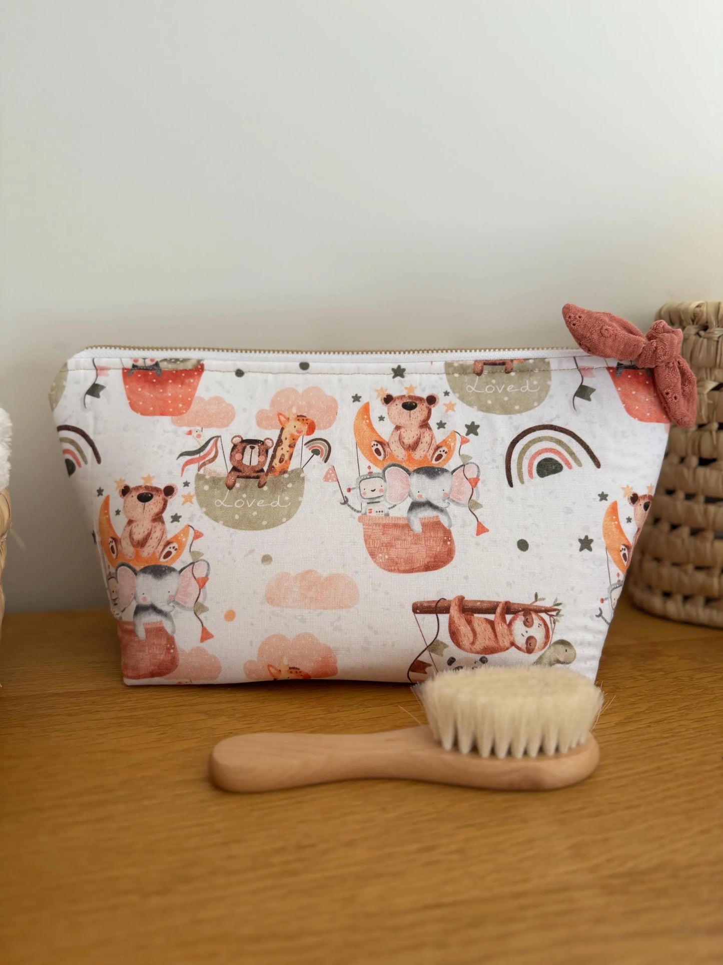 Trousse de toilette bébé – Collection Arche de Noé