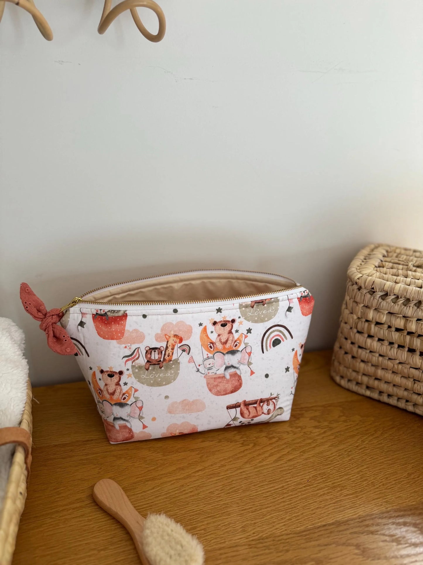 Trousse de toilette bébé – Collection Arche de Noé