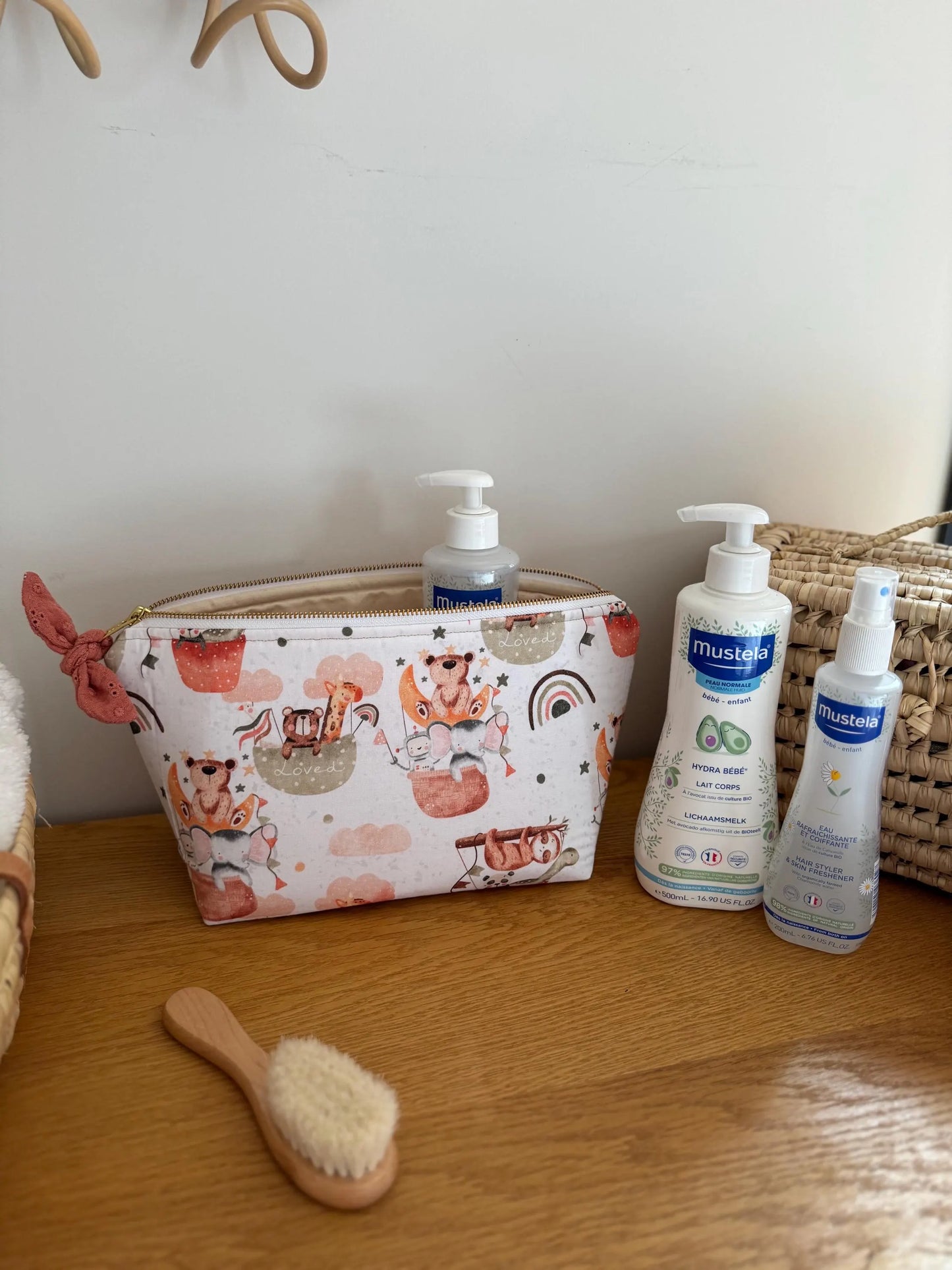 Trousse de toilette bébé – Collection Arche de Noé