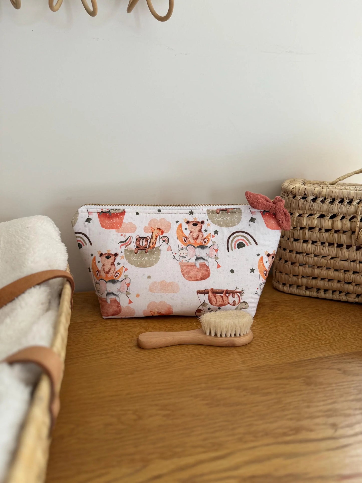 Trousse de toilette bébé – Collection Arche de Noé