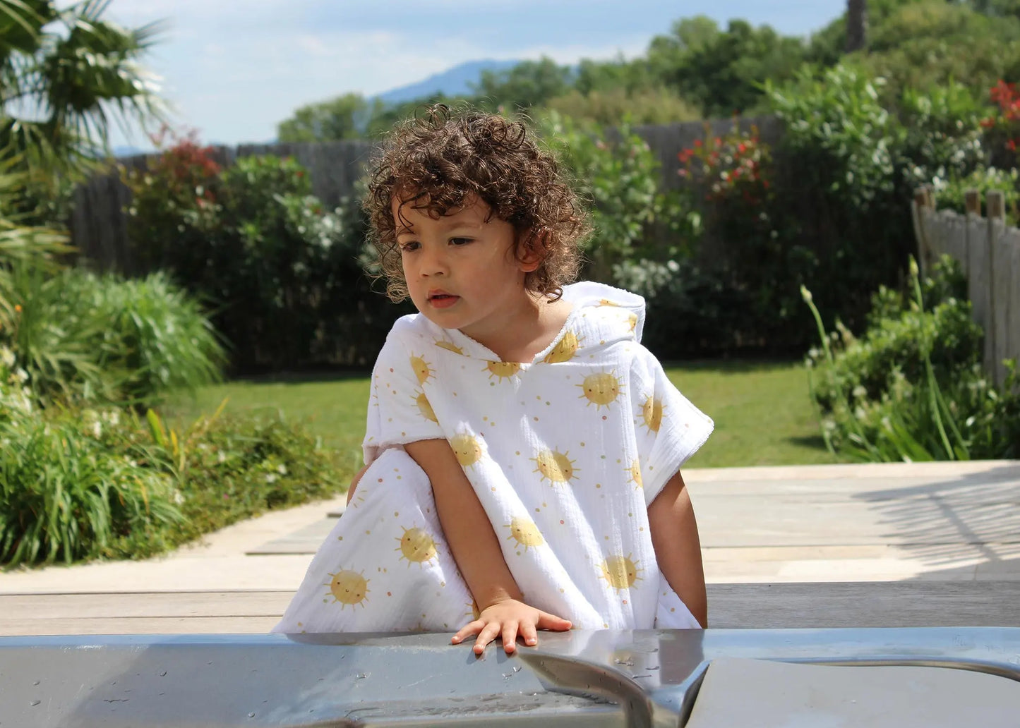 Poncho de plage et piscine pour bébé et enfant - Collection Noah