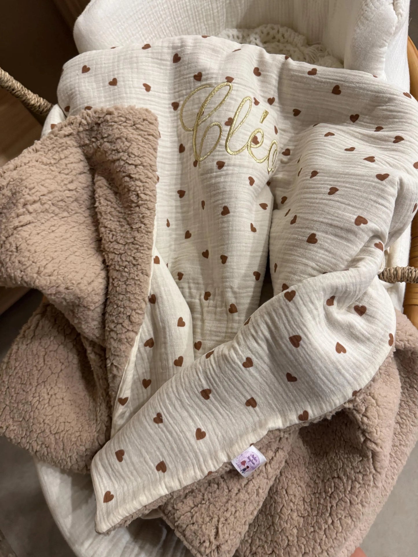 Couverture de naissance personnalisée – Collection Cinta