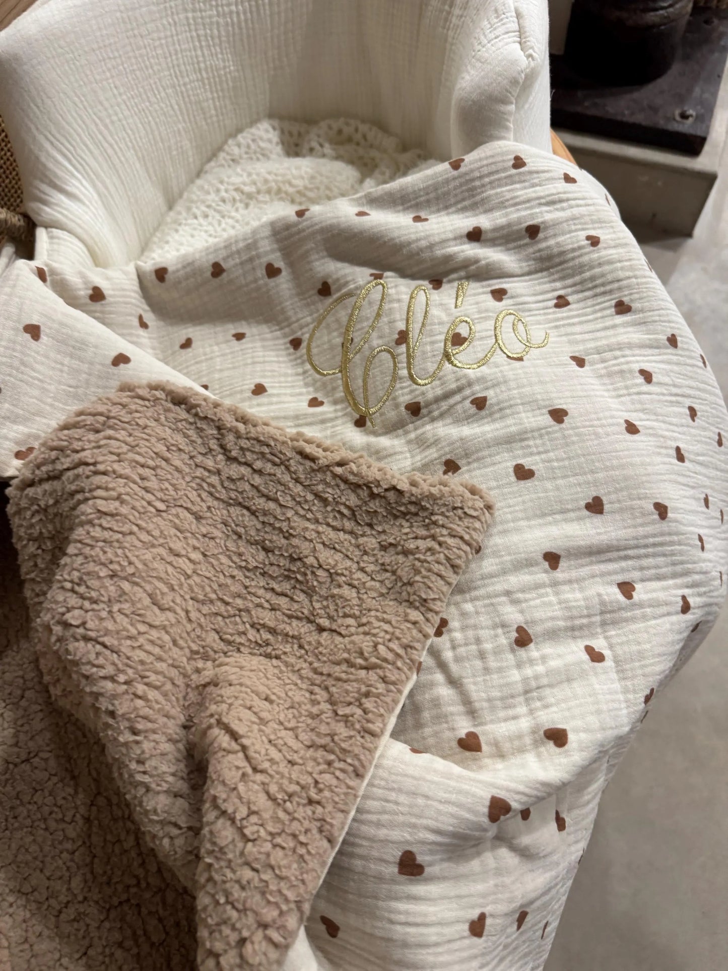 Couverture de naissance personnalisée – Collection Cinta