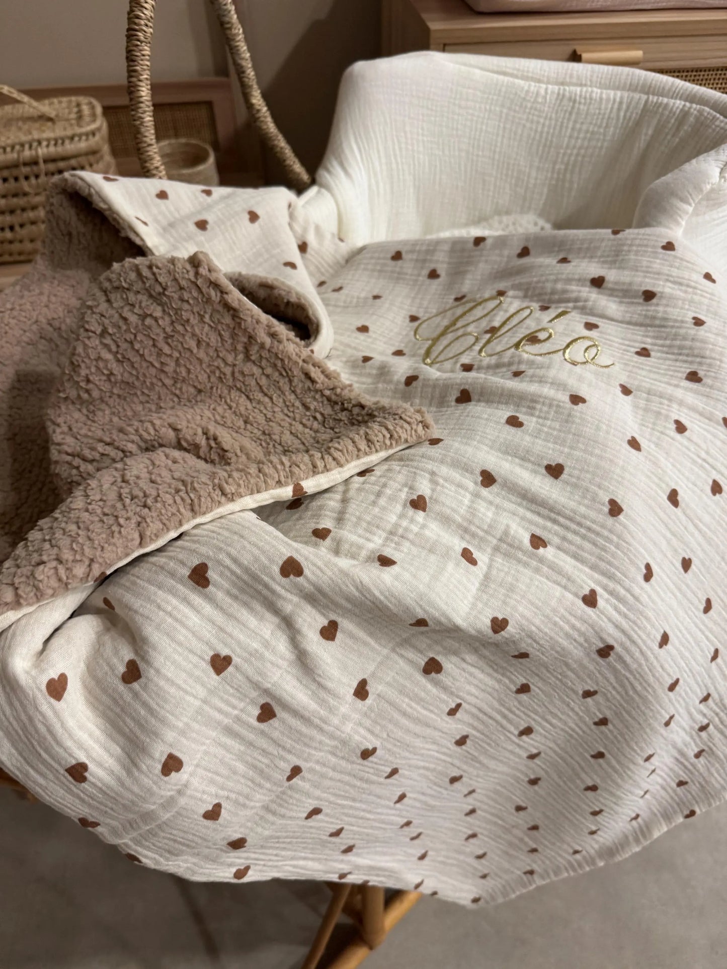 Couverture de naissance personnalisée – Collection Cinta