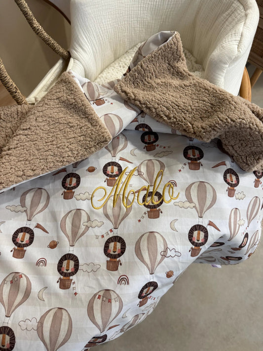 Couverture de naissance personnalisée – Collection Zanzibar