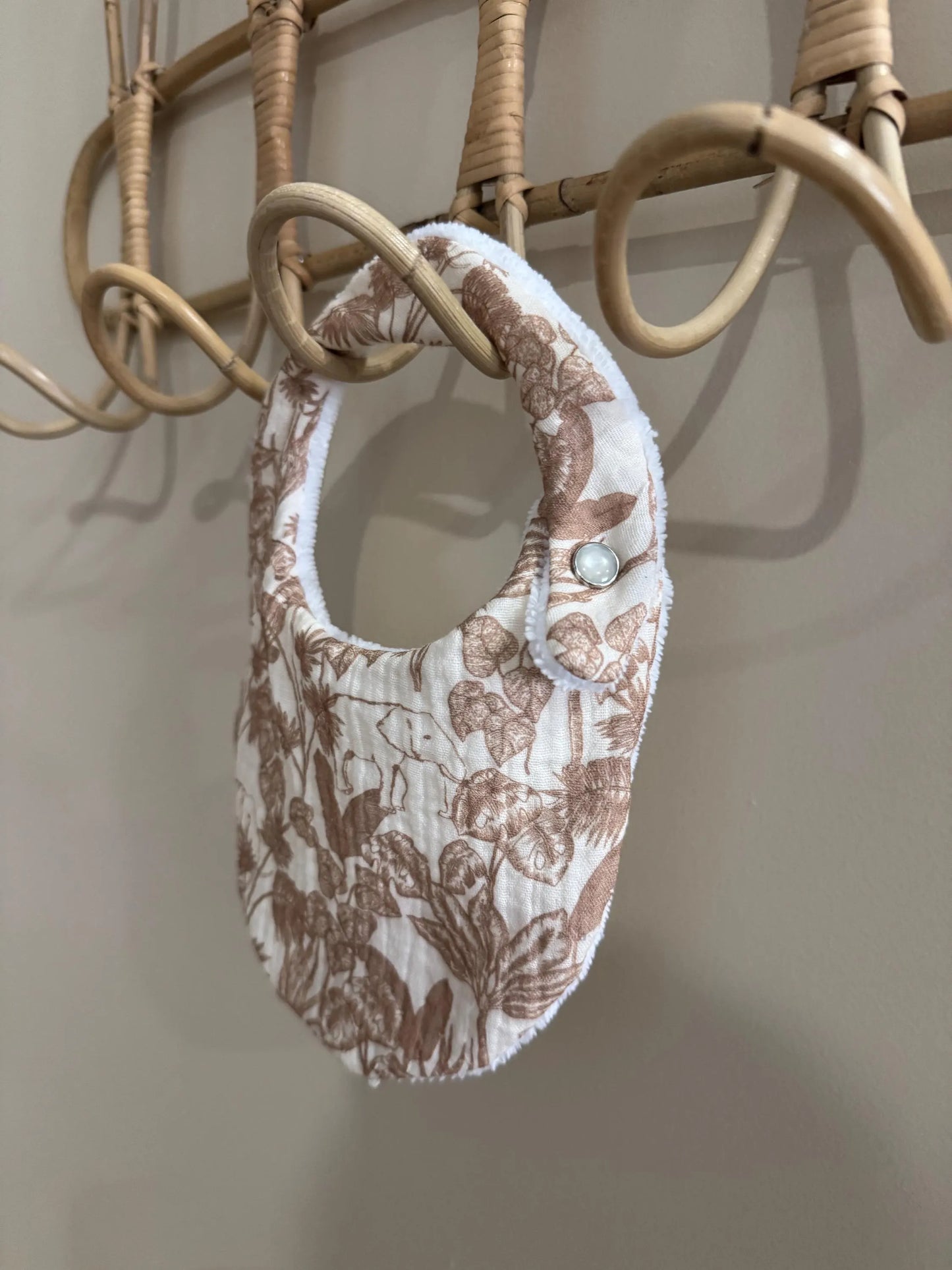 Bavoir bébé personnalisé – Collection Tanzanie