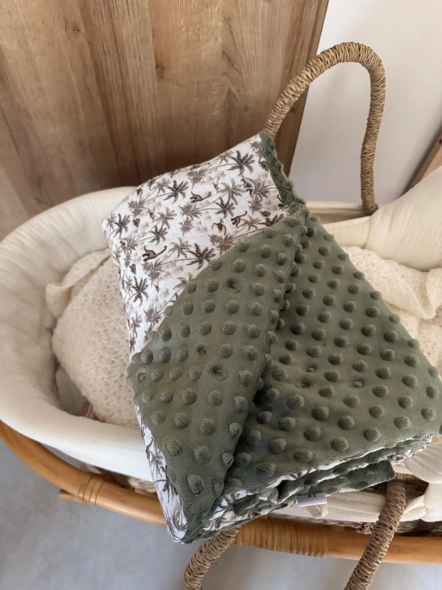 Couverture de naissance personnalisée – Collection Eliott