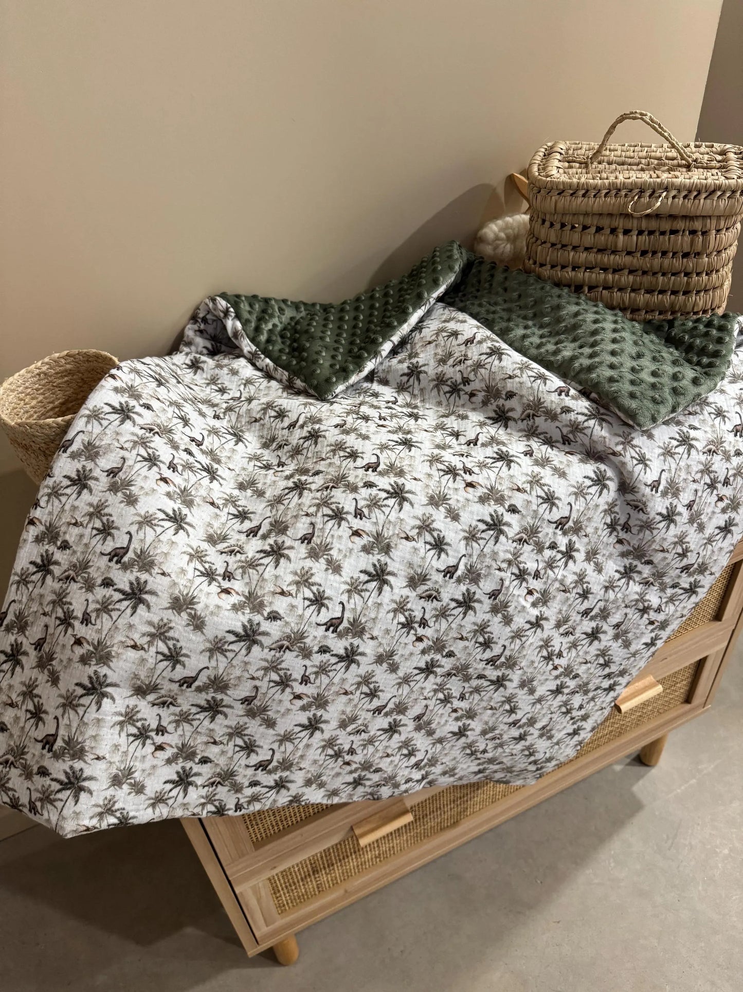 Couverture de naissance personnalisée – Collection Eliott