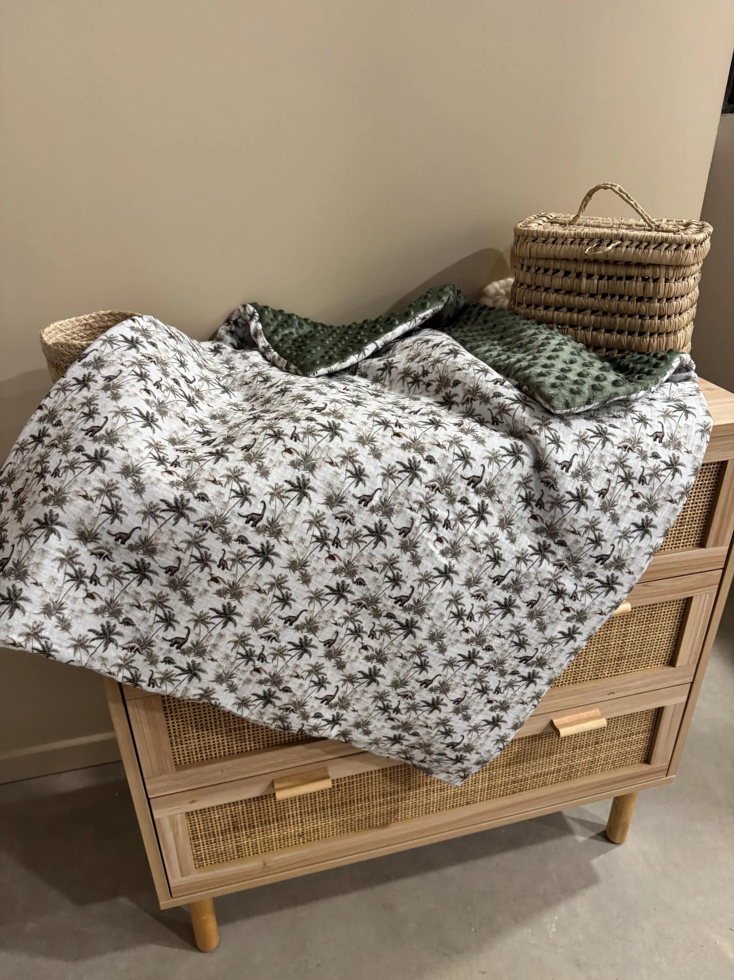 Couverture de naissance personnalisée – Collection Eliott