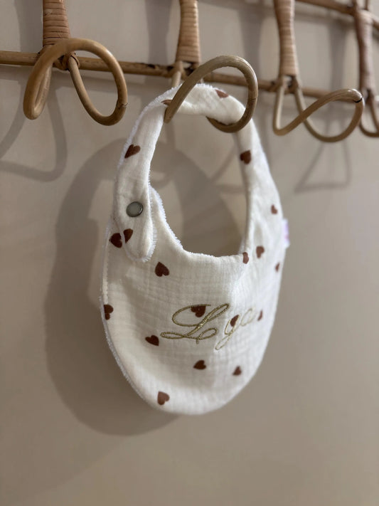 Bavoir bébé personnalisé – Collection Cinta