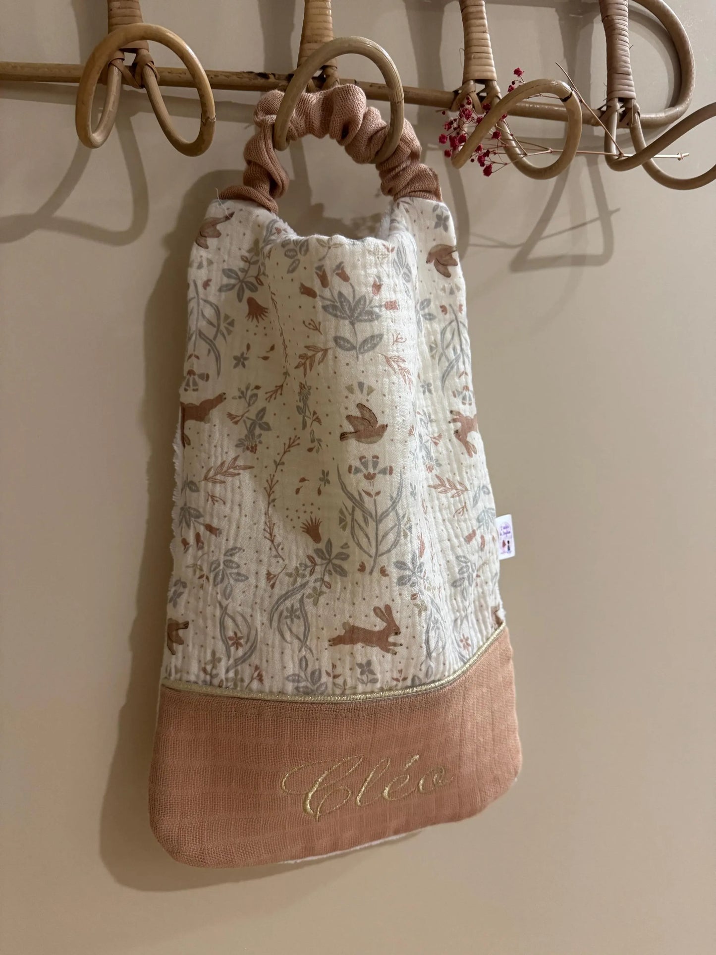 Serviette de cantine personnalisée – Collection Camille