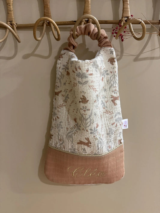 Serviette de cantine personnalisée – Collection Camille