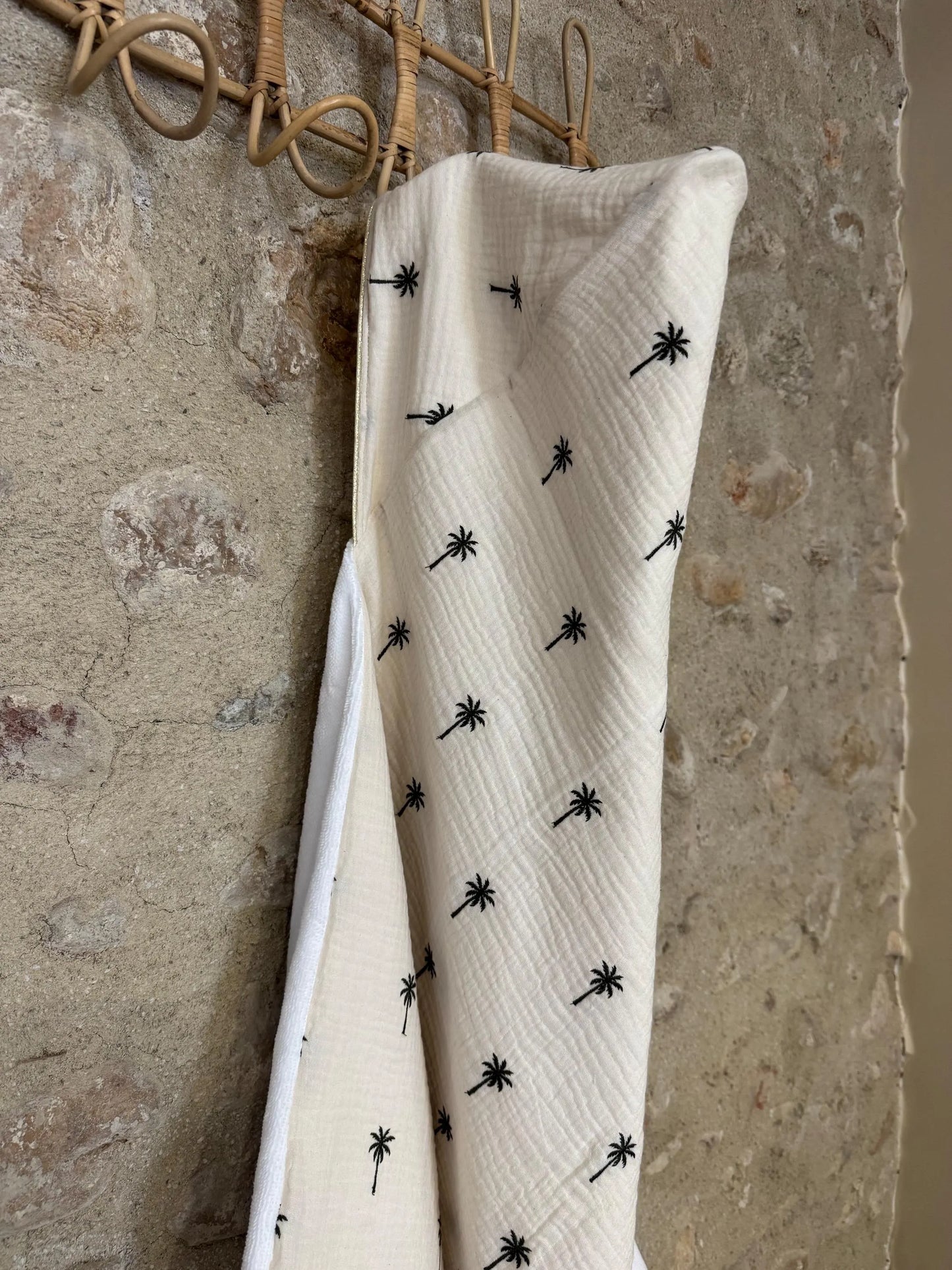 Cape de bain personnalisée bébé – Collection Malaisie