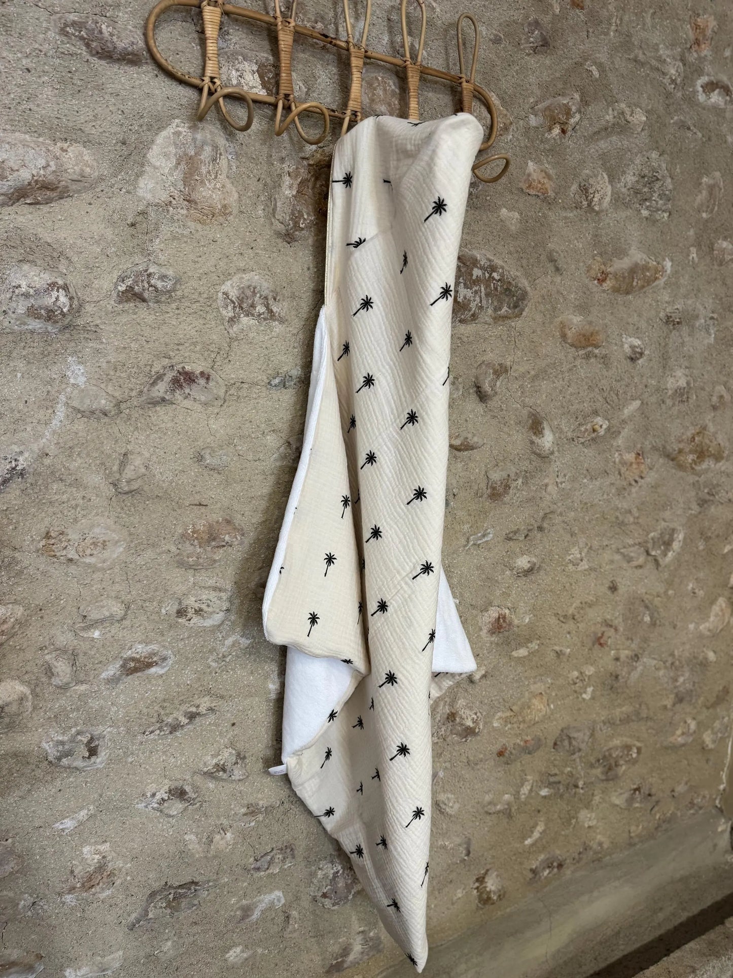 Cape de bain personnalisée bébé – Collection Malaisie